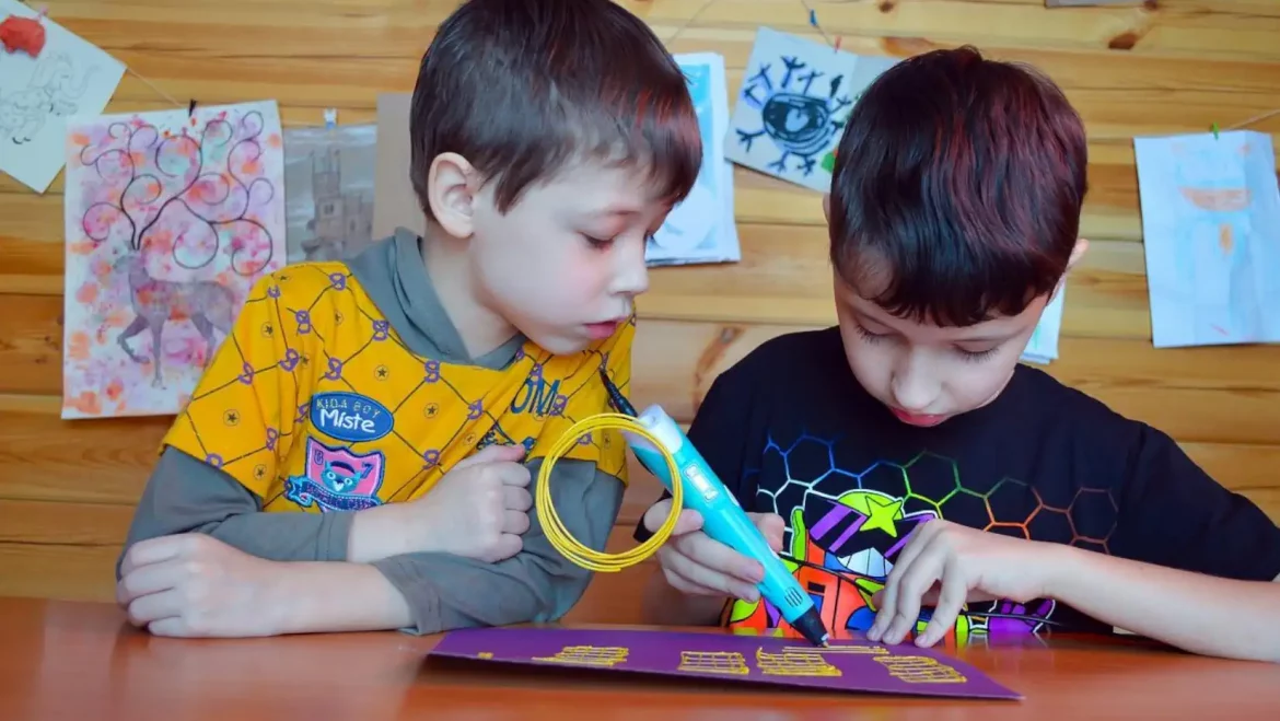 ¿Por qué a los niños les encantan los bolígrafos 3D?
